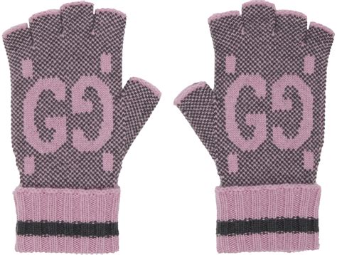 gucci pink gloves|gucci gloves women.